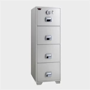 Eagle SF-680 - 4EKX 4 Drawer Fire Resistant Filing Cabinet 1 Key + Electronic Lock