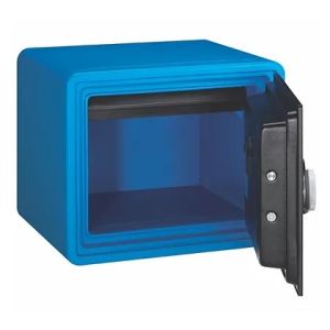 Eagle YESM-020K (BL) Fire Resistant Safe, Digital & Key Lock, Blue