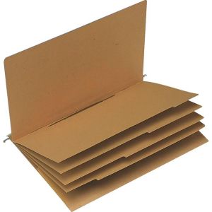Elba 85448 Credit/Personnel Suspension Folder Vertic 1 A4 Nature Cardboard [Pack of 25]
