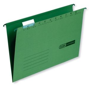 Elba 85938 Verticplus Suspension File Foolscap PK/25 Green