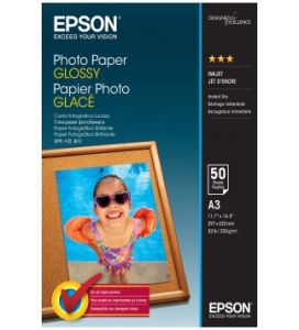 Epson Glossy Photo Paper, DIN A3, 200g / m2, 50 Sheets [S042537]