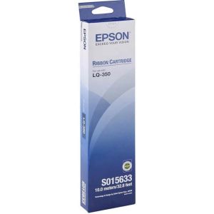 Epson S015633 Black Ribbon Cartridge For LQ-350
