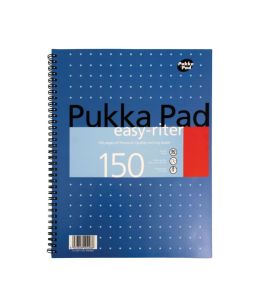 Pukka Easy Ritter Mettalic Pad, 80gsm, Wiredbound, A4, 150 pages