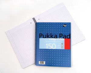 Pukka Easy Ritter Mettalic Pad, 80gsm, Wiredbound, A4, 150 pages
