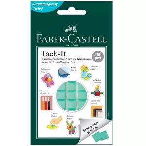 Faber Castell Blu Tack, Removable, [90 Pcs/Pack]