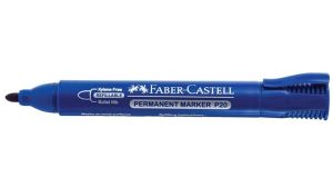 Faber-Castell P20 Permanent Marker Bullet Tip Blue