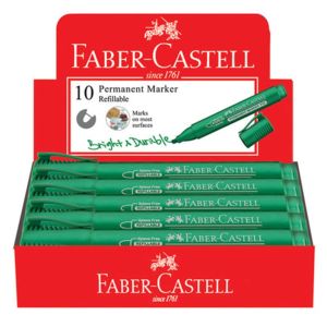 Faber-Castell P20 Permanent Marker Bullet Tip Green