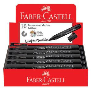 Faber-Castell P20 Permanent Marker Bullet Tip Black