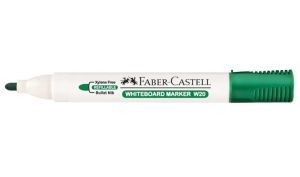 Faber Castell Whiteboard Marker, Bullet Tip, Green 