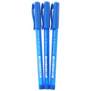 Faber Castell 1433 Tri-Flow Ball Pen 1.0mm PK/30 Blue