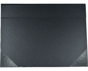 Desk Blotter, PVC, Black, 58cm X 45cm