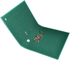 PP Colored Box File, F/C, Narrow (4cm) Spine, Green