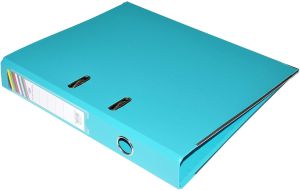 PP Colored Box File, F/C, Narrow (4cm) Spine, Light Blue
