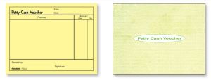 FIS Petty Cash Voucher, 40 Sheets [FSCL2WH]