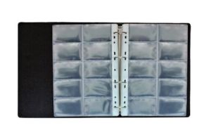 FIS Executive Business Card Holder A4 (400 Cards) with A-Z Index