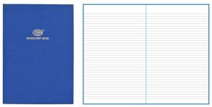 FIS Manuscript Book F/S Ruled 5QR 240 Pg.