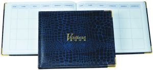 FIS Visitor Book 6 Column 200X240MM 90 Sheets Blue