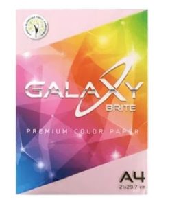 Galaxy Premium Color Paper 80G, 500 Sheets/Ream Pink