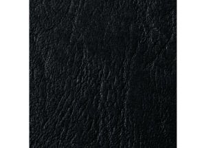 GBC LeatherGrain Binding Covers A4 Black 250gsm [Pack of 100]