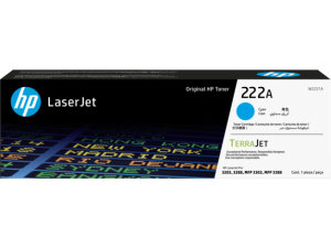 HP 222A Cyan Toner Cartridge | W2221A