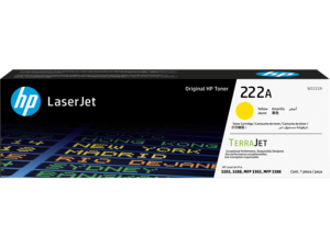 HP 222A Yellow Toner Cartridge | W2222A