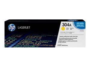 HP CC532A Yellow Toner Cartridge (304A)