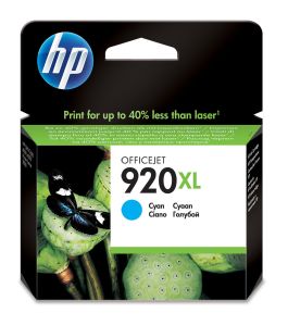 HP 920XL Cyan Ink Cartridge (CD972AE)