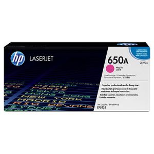 HP 650A Magenta Toner Cartridge (CE273A) for CP5525