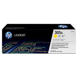 HP 305A Yellow LaserJet Toner Cartridge (CE412A)