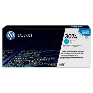 HP 307A Cyan LaserJet Toner Cartridge (CE741A)