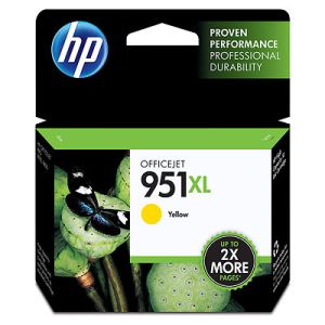 HP 951XL Yellow Officejet Ink Cartridge (CN048AA)