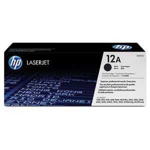 HP Q2612A Black Toner Cartridge (12A)