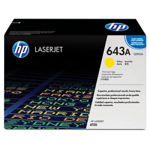 HP 643A Yellow LaserJet Toner Cartridge (Q5952A)