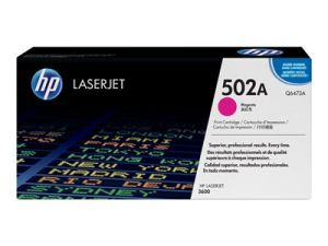 HP 502A Magenta LaserJet Toner Cartridge (Q6473A)