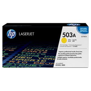 HP 503A Yellow LaserJet Toner Cartridge (Q7582A) 