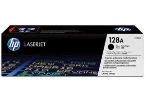 HP 128A Black Toner Cartridge | CE320A