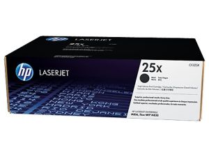 HP 25X High Yield Black Original LaserJet Toner Cartridge | CF325X
