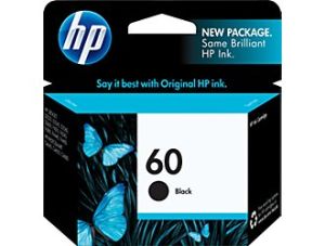 HP 60 BLACK INK CARTRIDGE (CC640WN)