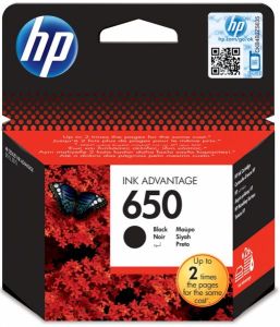 HP 650 Black Ink Cartridge [CZ101AE]