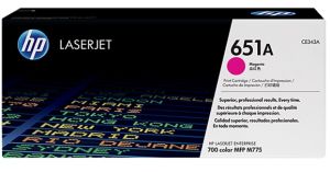 HP CE343A Magenta Toner Cartridge (651A)