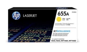 HP 655A Yellow Toner Cartridge | CF452A