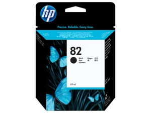 HP 82 Black Ink Cartridge (CH565A)