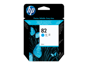 HP 82 Cyan Ink Cartridge (C4911A)