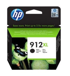 HP 912XL High Yield Black Ink Cartridge | 3YL84AE