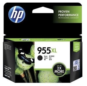 HP 955XL High Yield Black Original Ink Cartridge (L0S72AA)