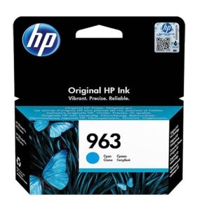 HP 963 Cyan Ink Cartridge | 3JA23AE