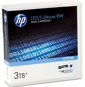 HP LTO-5 Ultrium 3TB RW Data Cartridge (C7975A)