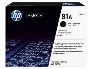 HP 81A Black LaserJet Toner Cartridge (CF281A) 