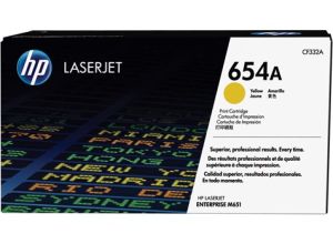 HP CF332A Yellow Toner Cartridge | 654A