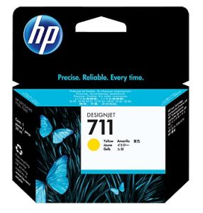 HP 711 Yellow Ink Cartridge (CZ132A)
